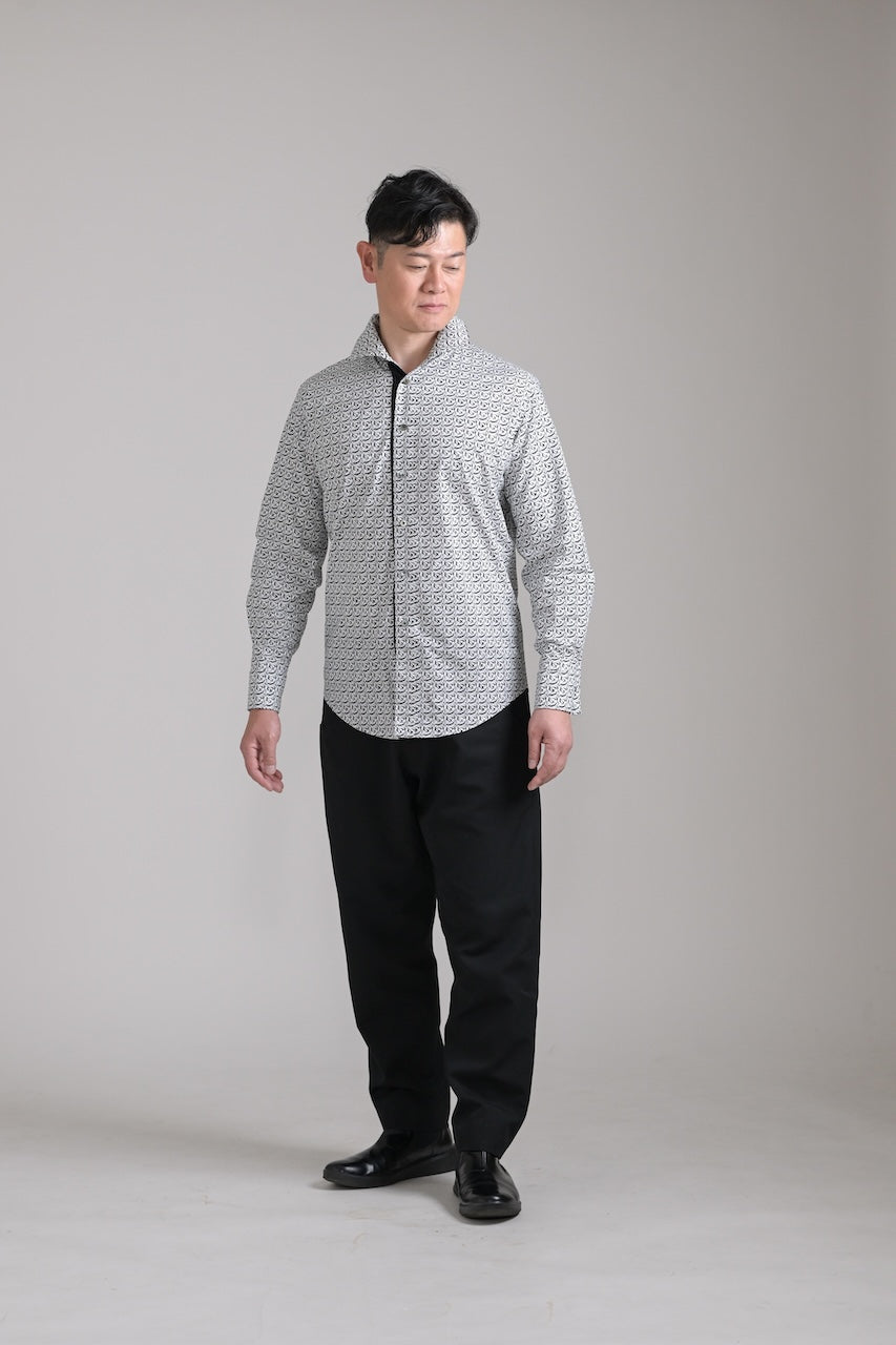 モノグラム 長袖シャツ hashira
