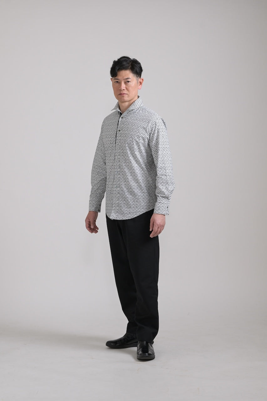 モノグラム 長袖シャツ hashira