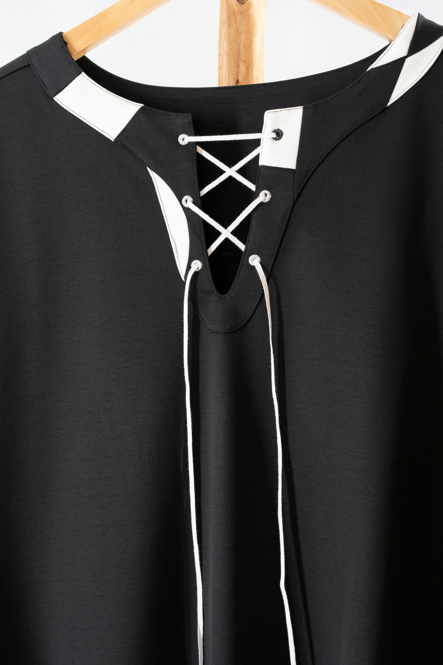 ideraロングTシャツ/黒