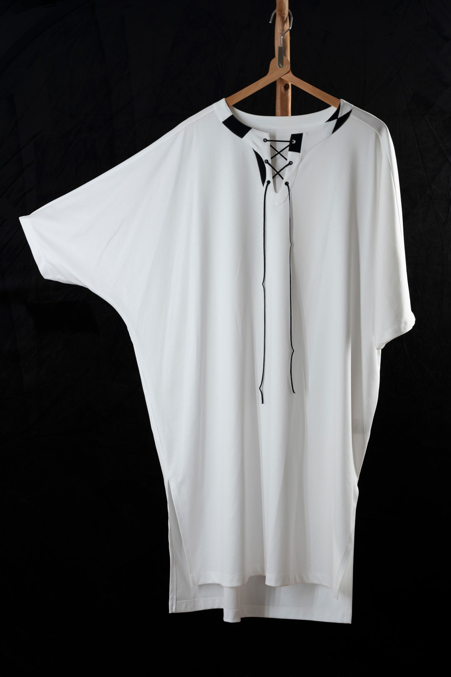 ideraロングTシャツ/白