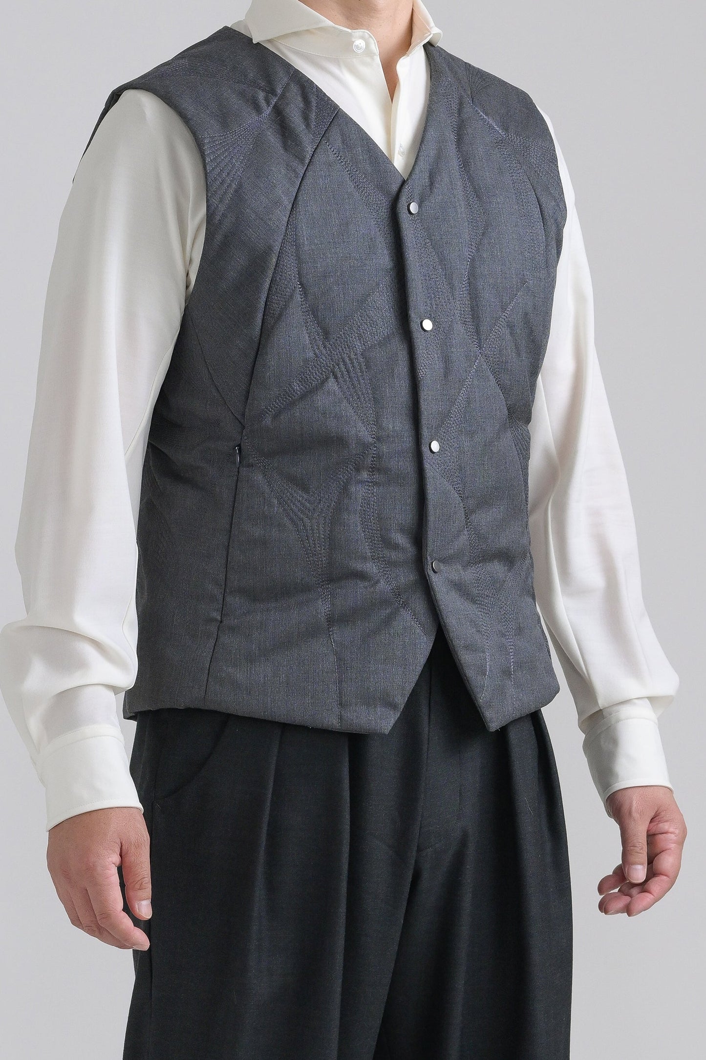 J cotton innerdown vest