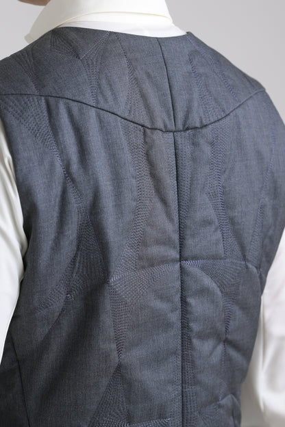 J cotton innerdown vest