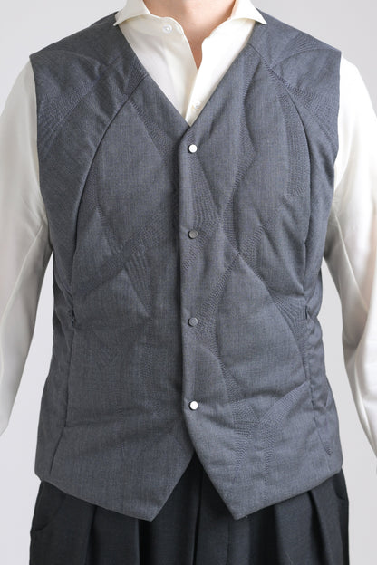 J cotton innerdown vest