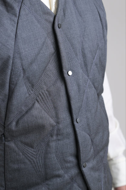 J cotton innerdown vest